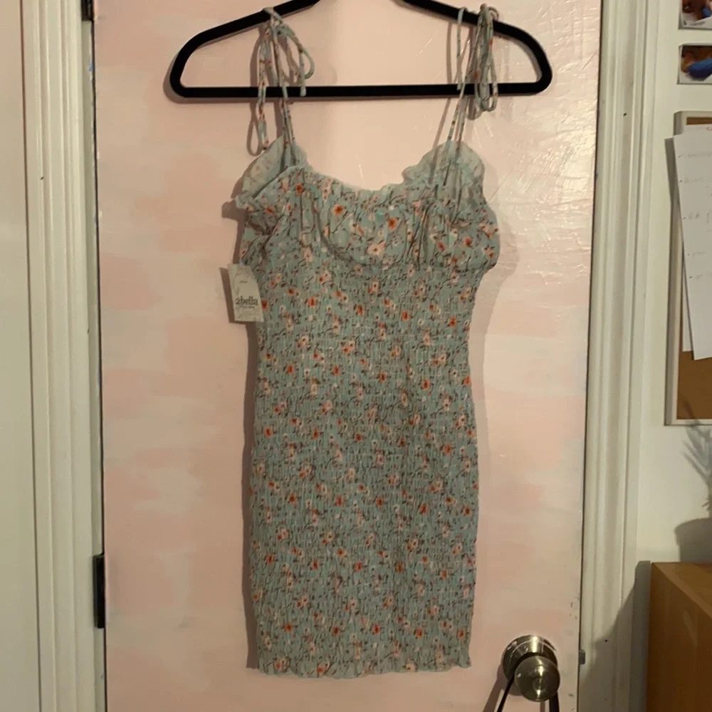 Floral Mini Dress - Picture 3 of 4